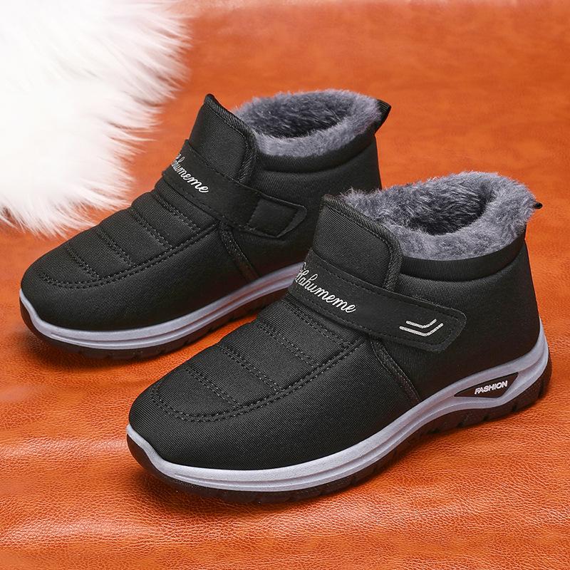 Cotton shoes couple women's shoes outdoor warm snow boots cotton boots piled thickened short boots platform shoes