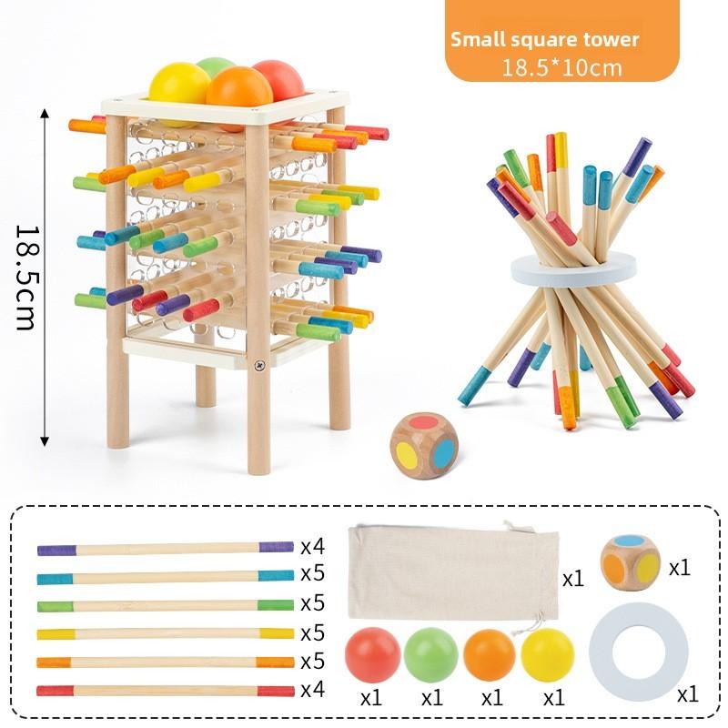 

Пазл Шестиугольная Башня Игра Деревянные Блоки Для Детей Образовательный Подарок Игровая Комната StyleD