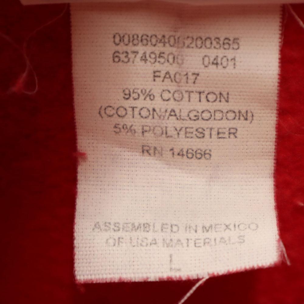 Lee 90s Old Long Sleeve Sweatshirts L Red Back Brushed Men's Used