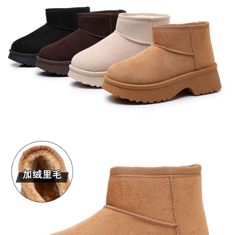 Women's Mermaid Snow Boots, 2026 New Winter Slip-on Fleece Lined Thickened Warm Cotton Boots, Thick Sole Cotton Shoes for Ladies