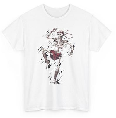 T-shirt Fighter Squelette Muay Thai - Nouveauté Arts Martiaux Hommes Femmes T-shirt Graphique