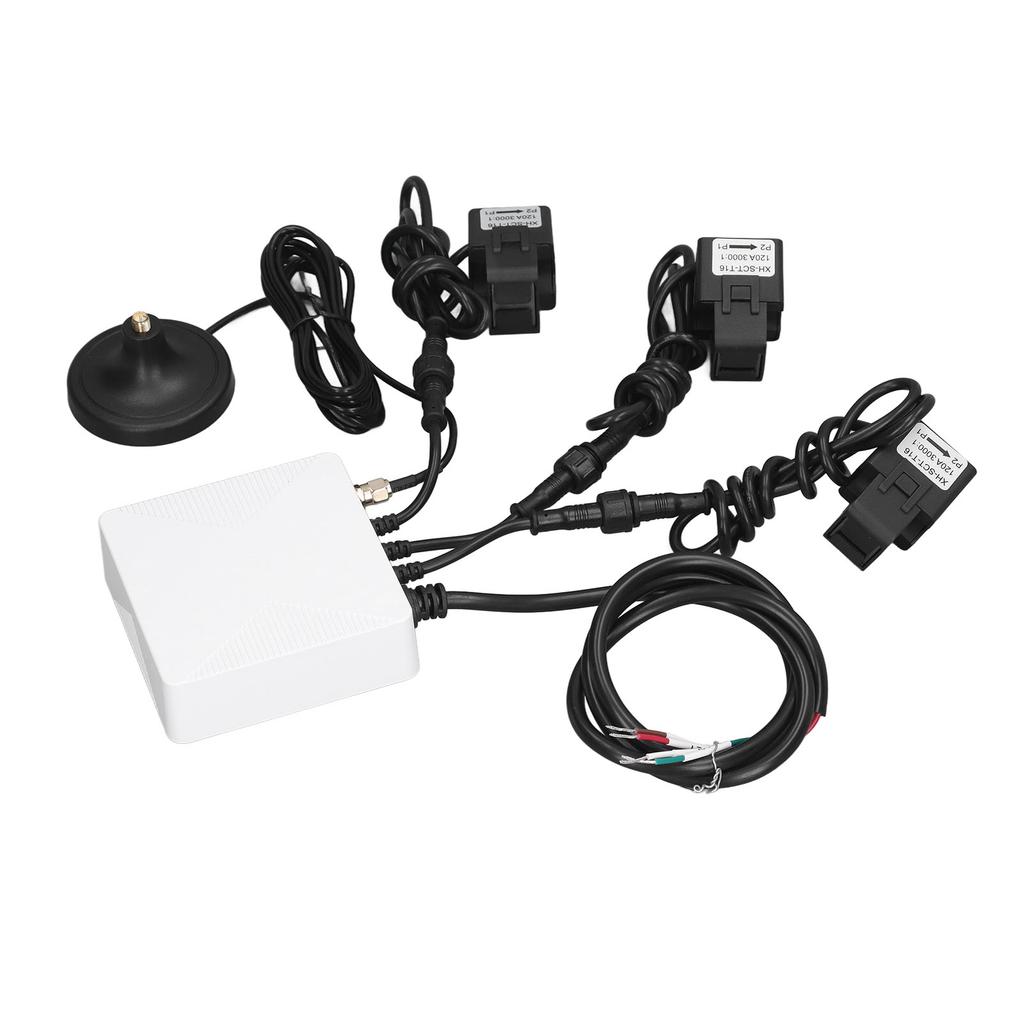 WiFi Smart Home Energy Monitor Electricity Meter with 3pcs 300A Circuit Level Sensor 3 Phase for