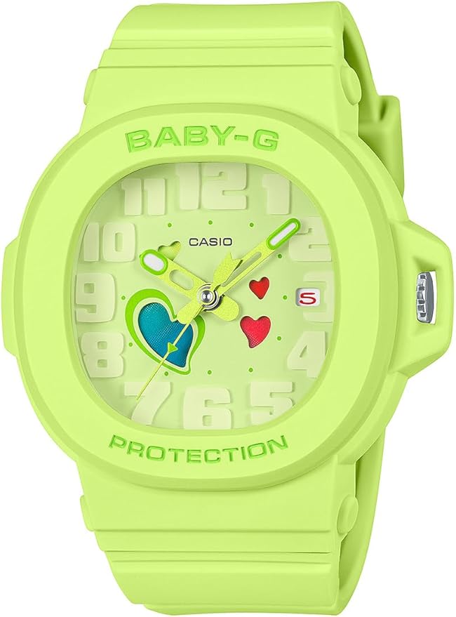 CASIO Baby-G BGA-10-7AJF White Women's Watch Playful Hearts Analog Digital