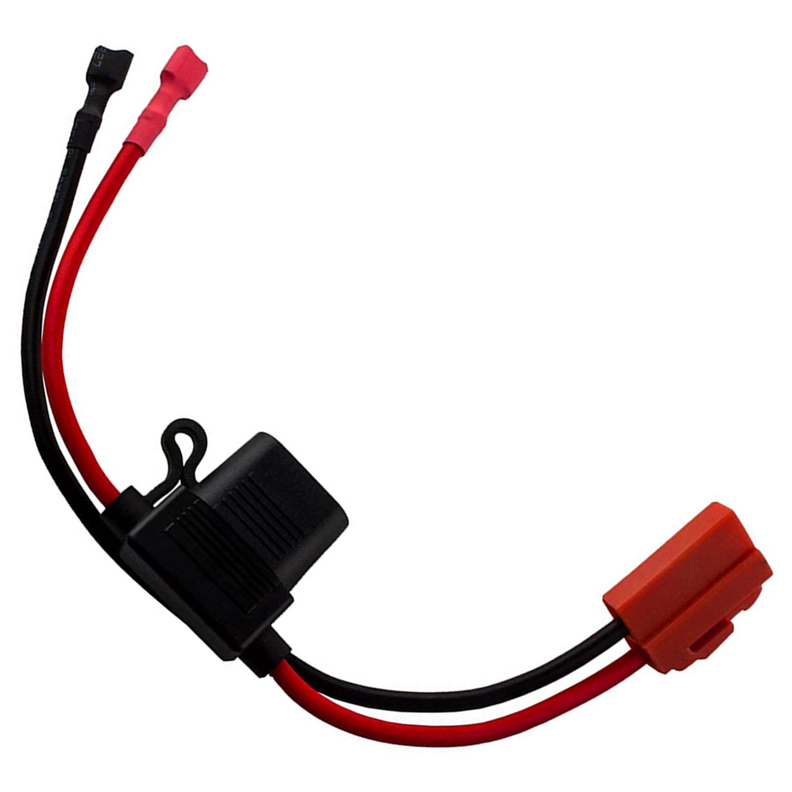

Corrosion Resistant Copper Wire Battery Connector Cable 2 Pin 12V For Car Motorcycle Electrical Repair 1