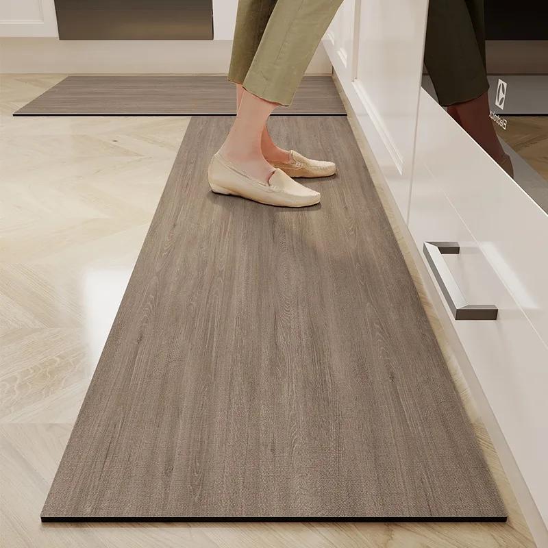 Mat for Kitchen Floor Non-slip Area Rug Waterproof Carpet Pvc Leather Foot Mats Home Decoration Pvc Alfombra Cocina