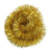 Gold Christmas Tree Chain Made of Metallized Foil, Diameter 7 Cm, Length 2 M