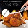 Food Thermometer Digital Real-Time Reading Meat and Beverage Thermometer with LCD Display and Probe Electronic Kitchen Thermomet