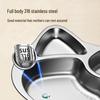 COOKER KING 316 SS Kids Divided Plate
