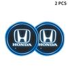 1/2pcs Car Luminous Water Cup Pad LED Atmosphere Light For Honda Civic Fit Accord City Vezel CR-V S660 Odyssey HR-V Insight aii256