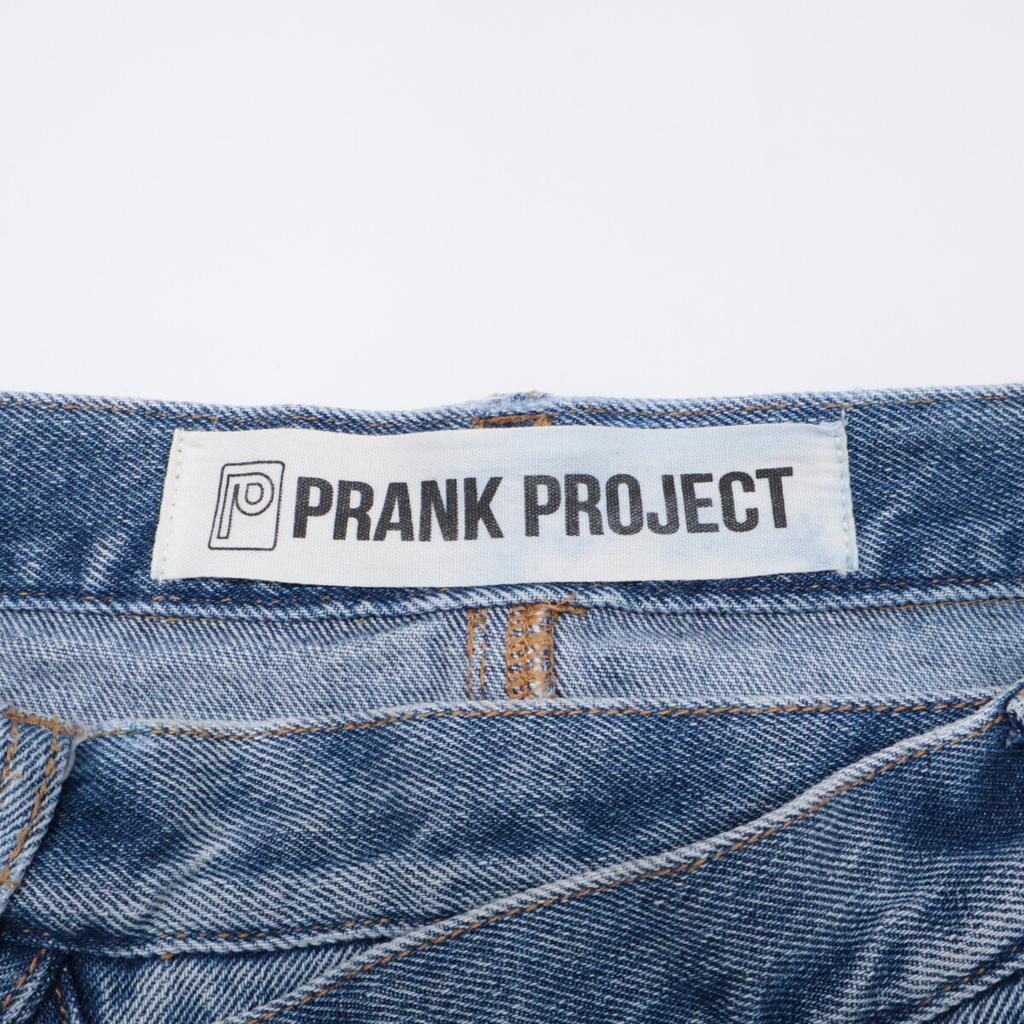 PRANK PROJECT Blue Cotton Zip Open Denim Pants Bottoms 36 blueUsed