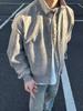 Men's Tie-Dye Leather Bomber Jacket with Stand-Up Collar - Trendy Autumn Heavyweight Outerwear