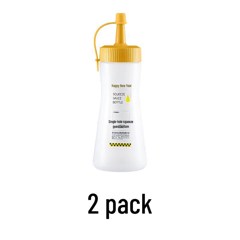 Single-Hole Squeeze Sauce Bottle Set