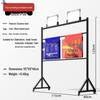 Basketball Floor Standing Mobile Scoreboard