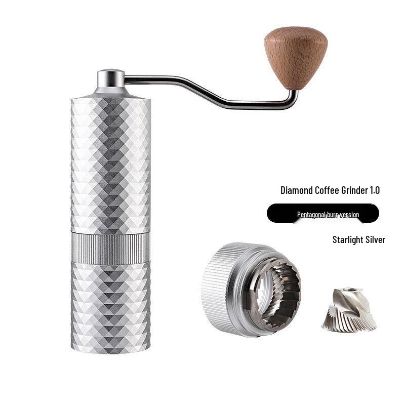 ZISIZ Hand-Crank Coffee Bean Grinder