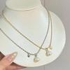 Freshwater Edison Pearl Necklace Simple and Fashionable Versatile Collarbone Chain Neck Chain Round Strong Light Pearl Pendant Jewelry