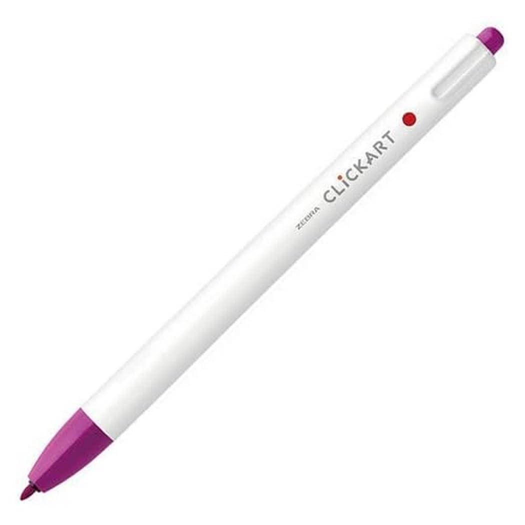 

Zebra Color Pen Clickart Magenta WYSS 22 MZ Knock-Style Water-Based