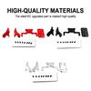 Aluminum Alloy Frame Guard Rear Bumper Mount For 1/24 Axial SCX24 RC Car Part RC Car Accessories Replacement Parts