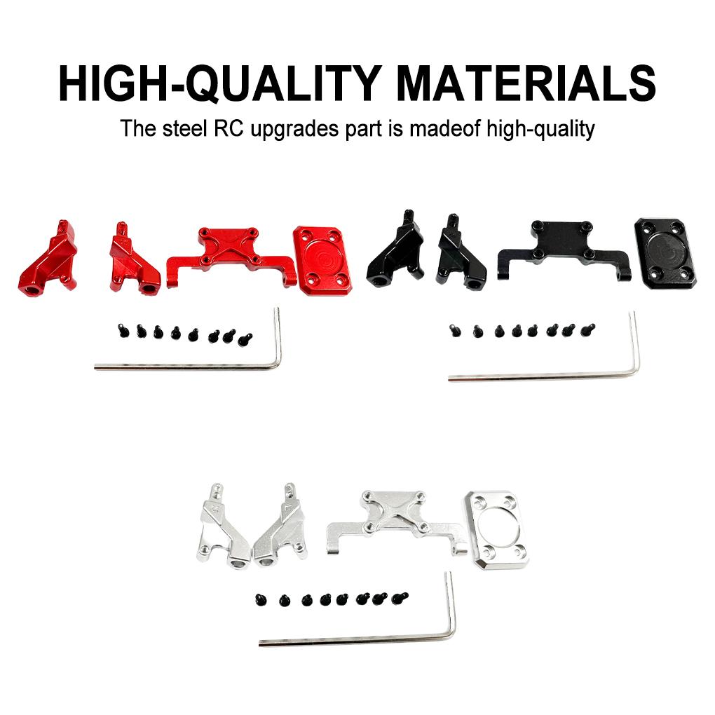 Aluminum Alloy Frame Guard Rear Bumper Mount For 1/24 Axial SCX24 RC Car Part RC Car Accessories Replacement Parts