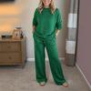2025 Glittery Hoodie & Pants Set - Shiny Two-piece Outfit for Festivals