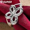 Bague papillon en argent sterling 925