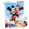 Pearl Art Painting Mickey Minnie Mouse Home Wall Decor Art Crafts Handmade DIY Adult Gift Creative Home Decor Frameless Aesthetic Mural