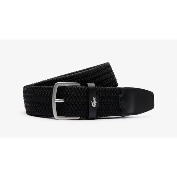 Lacoste Повседневный холщовый ремень 35 мм Rc4100m55g black (000)