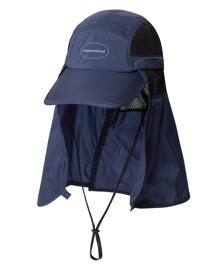 THISISNEVERTHAT Pertex® Long Bill Sun Sport Cap Navy