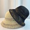 Summer Beach Bucket Hat For Women Top Quality Outdoor Casual Breathable Sunshade Wide Brim Colorful Fisherman Cap Party Gift