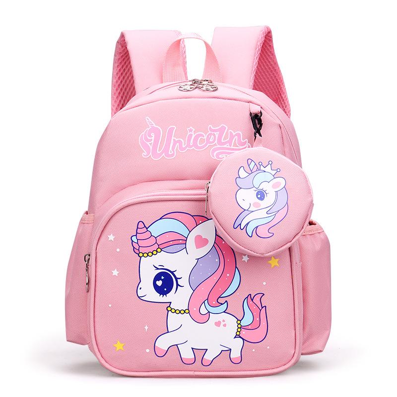 Children's Cartoon Backpack for Kindergarten - Available In Large, Medium, and Small Sizes for Boys and Girls.