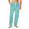 Men's Drawstring Pocket Flannel  Pants Homewear Sleep Pants