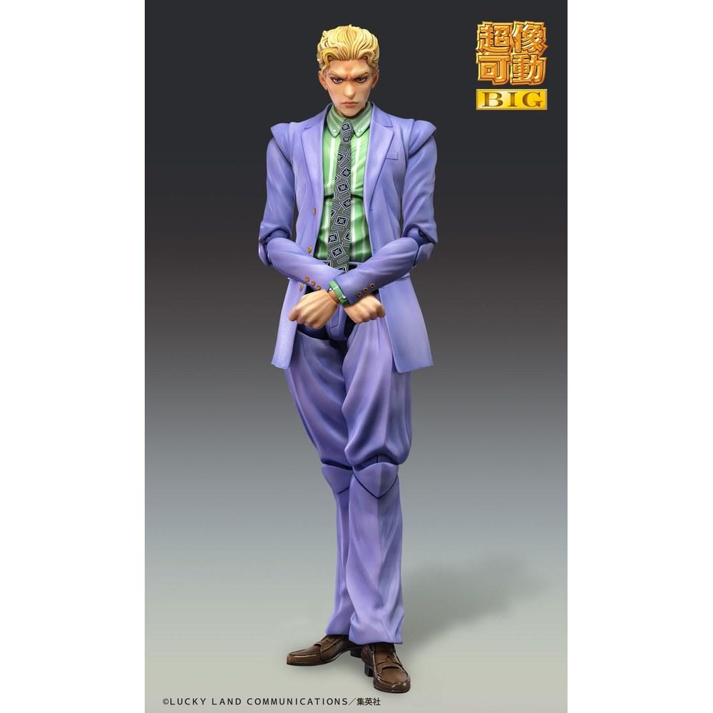 Medicos Entertainment JoJo's Bizarre Adventure Part 4 Giorno Giovanna Big Figure 205mm PVC ABS POM Metal Movable Painted Figure
