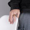 15mm Hip Hop Rock Stainless Steel Men's Ring Multicolor Wide Mesh Luxury Cool Ring Gift Accessories