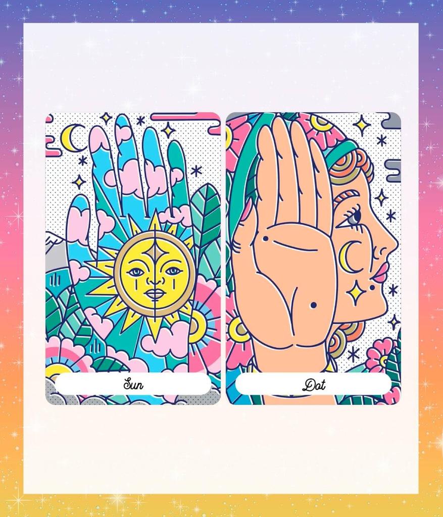 Oracle of Destiny Oracle Cards [Includes Japanese Instructions] Oracle Cards, Tarot Cards, Fortune Telling, Lulucouture [Authentic]