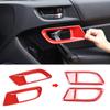 2PCS Car Door Inner Handle Bowl Decoration Cover Sticker for Toyota 86 Subaru BRZ 2012-2020 Auto Car Accessories Interior Decor