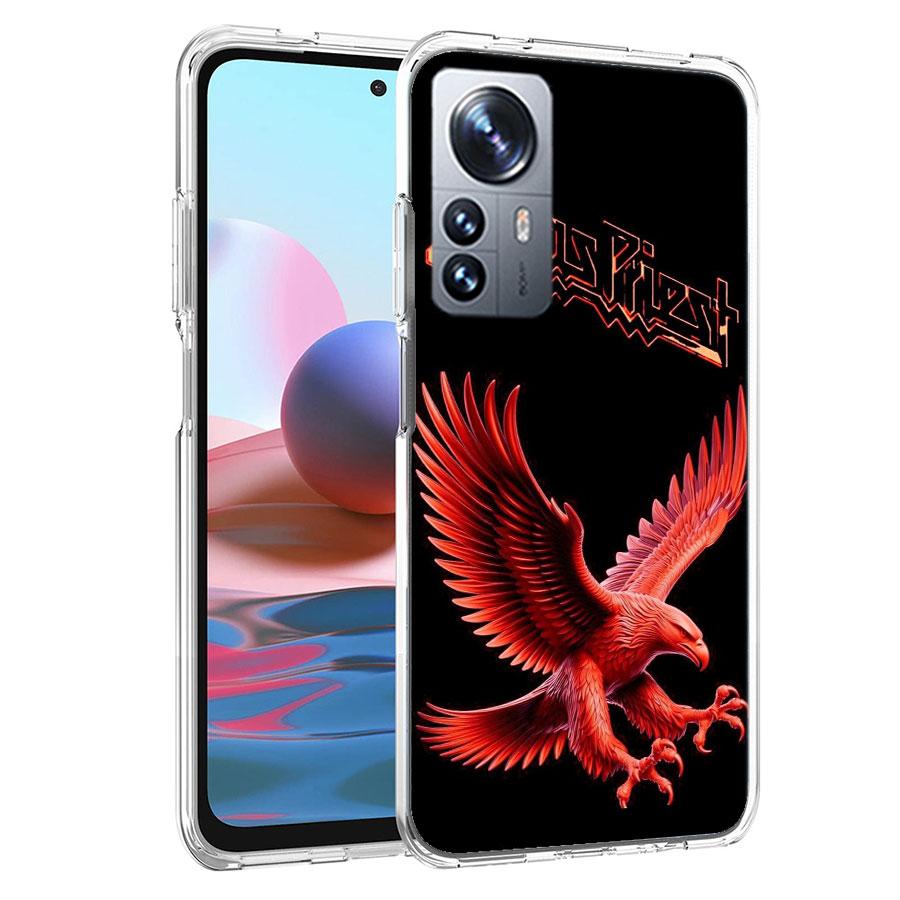 J-Judas P-Priest Band Phone Case For Redmi Note 15 Pro 5G 14 13 12 Pro Plus 11 11T 11E 11S 10 Pro 10S 9 9S Cover Cell Clear with