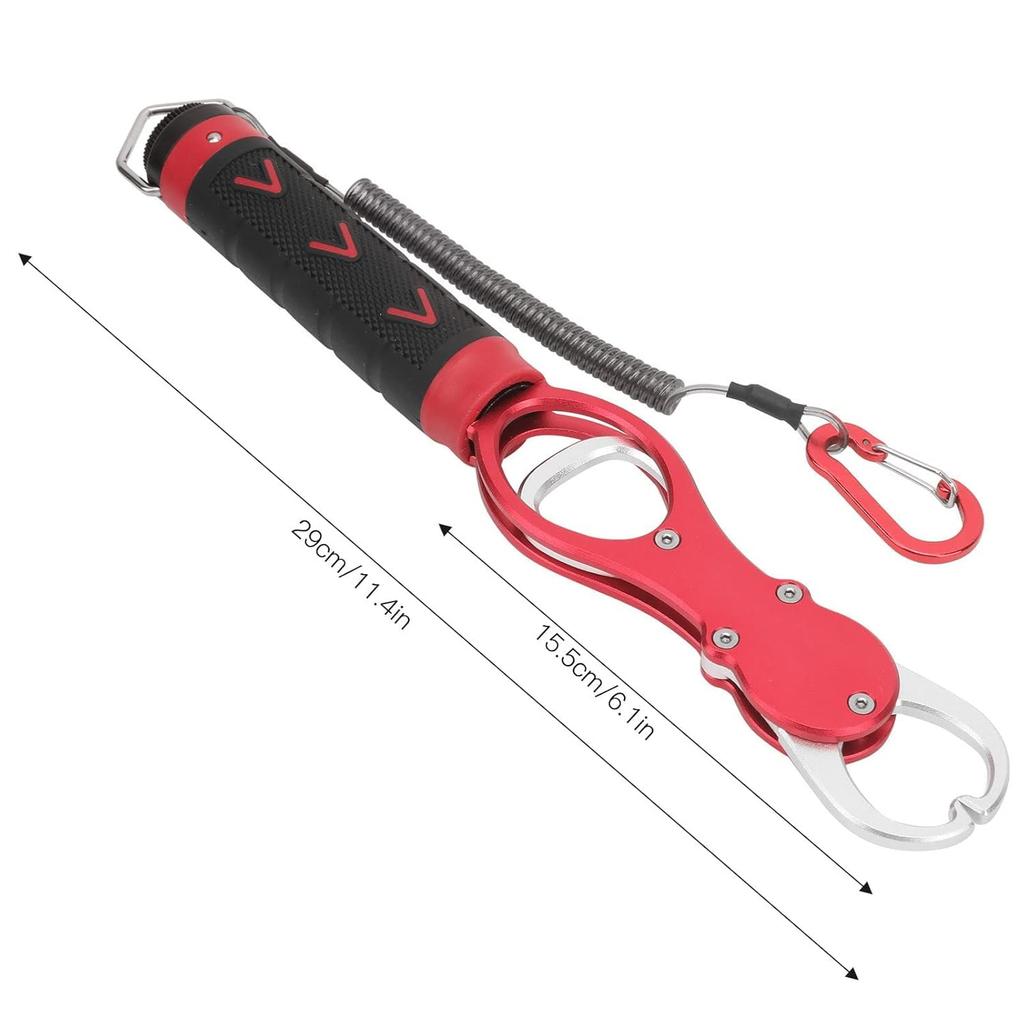 Fish Fish Fish Grabber with Weighing Horizontal Lightweight Fish Stainless Convenient Fish Grip, Catcher, Function, 360-Degree Rotation, Gripper,