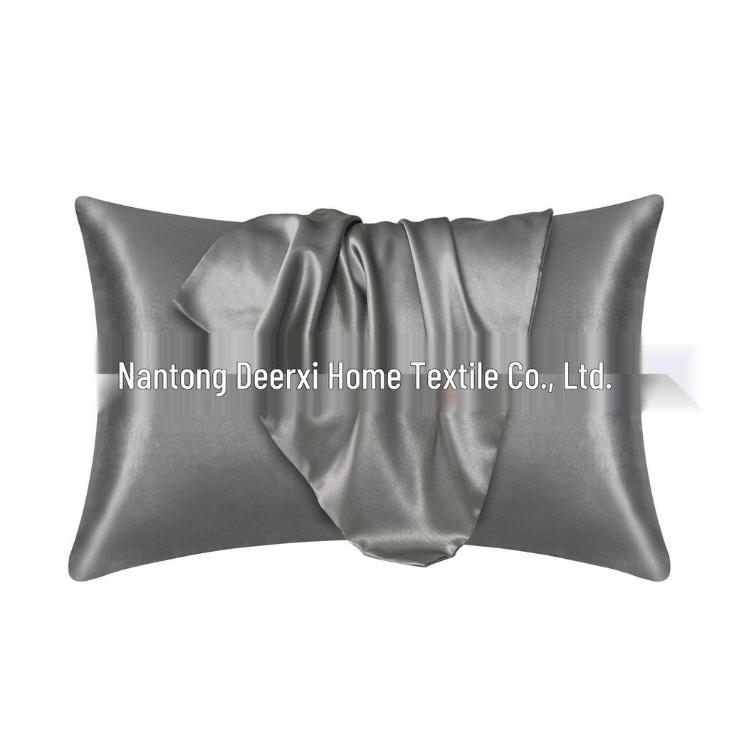 Silk Satin Envelope Pillowcase Pair for Cross-Border Trade