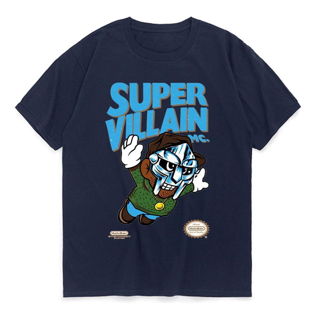 

2025 Мужская и женская футболка Madvillainy Футболка с альбомом метал-музыки Панк Ретро Хлопковая футболка Уличная одежда XXXL