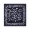 Women Fashion Square Vintage Print Satin Neckerchief Sun-Proof Scarf Scarves Shawl High Quality 1PC 90*90cm