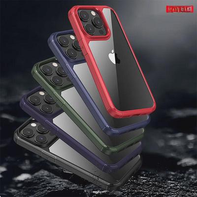 iPhone 14 Pro Transparent Airbag Anti-Fall Protective Case