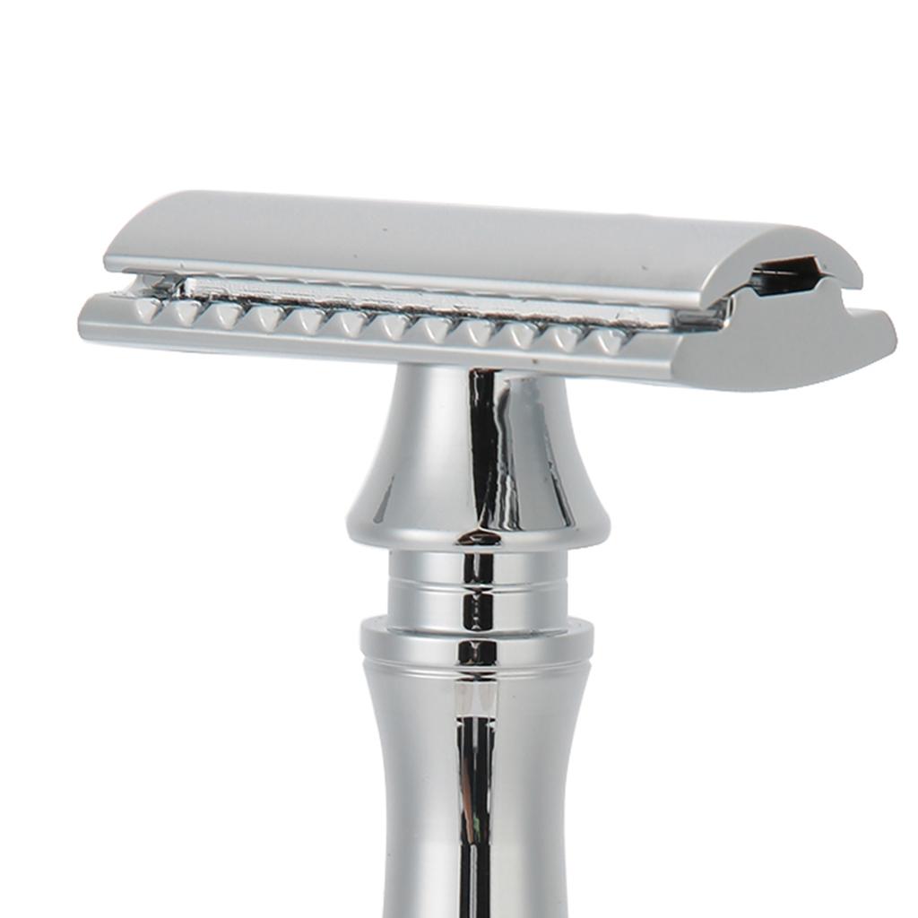 Shaving   Double   Blade Retro     Stainless Steel Men Manual