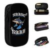 Tralalero Tralala Italian Brainrot Meme Pencil Cases Pen Holder Bags for Student Large Storage School Supplies Gift Pencil Pouch