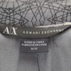 ARMANI EXCHANGE Geometric pattern tailored jacket M gray blazer Men's Used