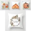 Superweicher Herbst Halloween Kürbis Kissenbezug für gemütliche Heim- und Sofadeko