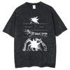 The Summer Hikaru Died Clothing Cotton Anime Manga Tee Crew Neck Summer Clothes T-shirts Anime Vintage Unisex T-Shirt Men