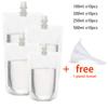 100 ml-500 ml Reise-Getränkeauslaufbeutel, transparente Plastiktüten, versiegelte Saftaufbewahrung, Getränke, Eis, kaltes Getränk, tragbar