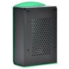 For   4 Model B Black Aluminum Case Box Enclosure with Heatsink Bracket (Black)