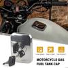 GZYF Motorrad Benzin Kraftstofftankdeckel für Kawasaki KZ250 KZ305 KZ440 KZ550 KZ750 KZ650 KZ1000 KZ1100 KZ1300, ZN750 ZN1100 ZN1300