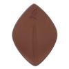 Abdominal Compression Board Walnut Shaped Breathable Foam Tummy Tuck Ab Board Mocha Brown