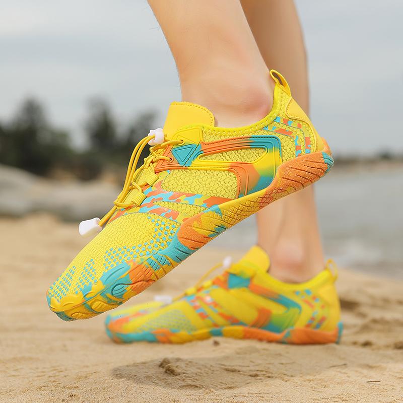 Latest Men's Outdoor Beach Water Shoes, Lightweight, Breathable, Women's Indoor Fitness Yoga Barefoot Shoes, Couple Swimming Sneakers,